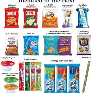 Foxy Fane 60 Ct Snack Box