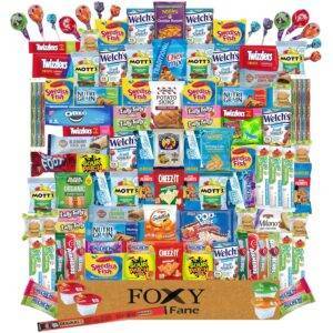 Foxy Fane 120 Count Snack Box